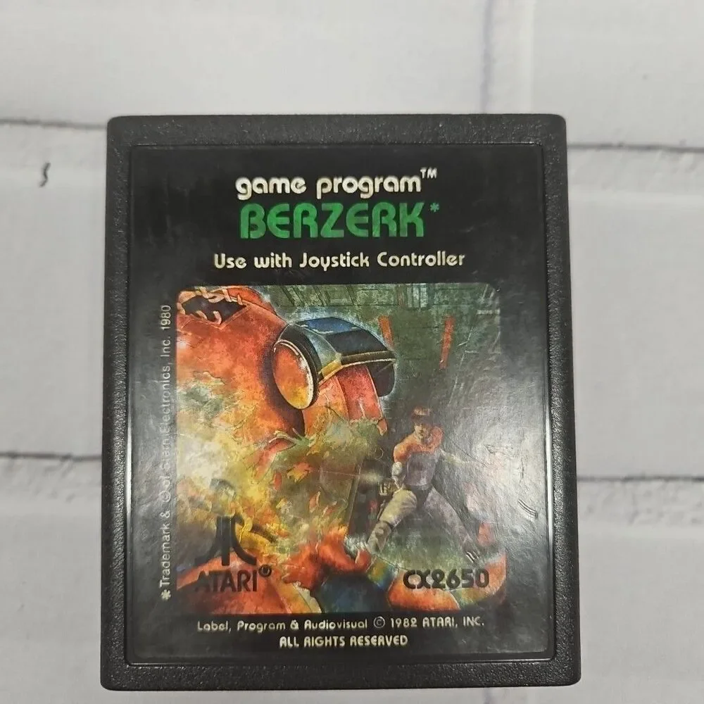 Berzerk (Atari 2600 1982 CX-2650)